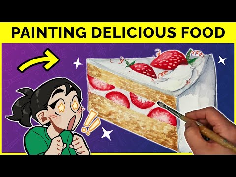 🔴 How to Paint FOOD That Will Make You Drool!