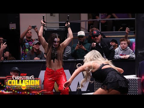 CHAOS erupts between Thunder Rosa & AEW Women's World Champ, Mariah May! | 12/21/24, AEW Collision