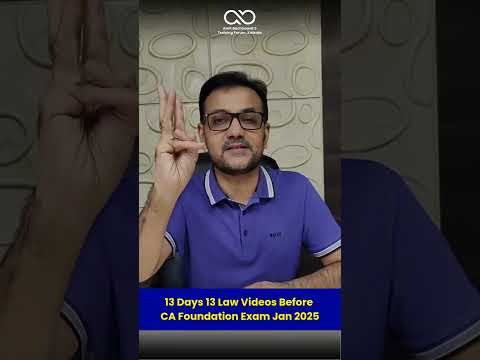 Video - 6 | 13 Days 13 Videos | CA Foundation | CA Amit Bachhawat | Amit Bachhawat Training Forum