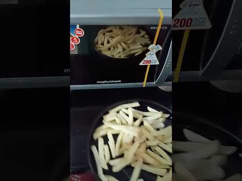 French fries cooking