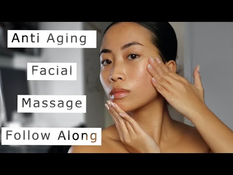 Anti Aging Facial Massage - Follow Along Tutorial (without Gua Sha tool)