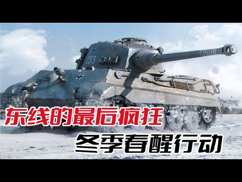 冬季春醒行動：武裝黨衛軍傾巢出動，德三東線的最後一次瘋狂