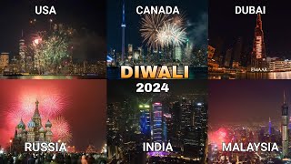 How World And India Celebrated Diwali In 2024