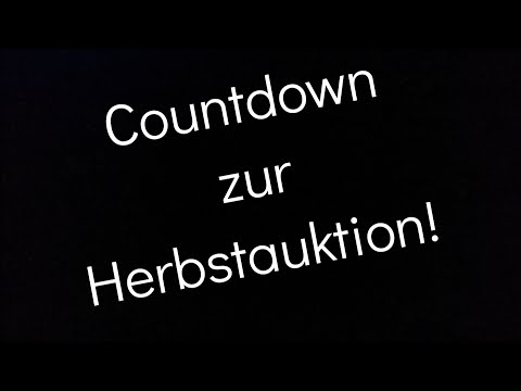 Countdown zur Herbstauktion! 26.09.21 / 16:00