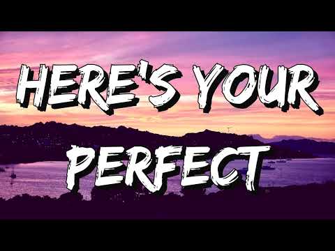 Here's Your Perfect - Jamie Miller (Lyrics) ꧂