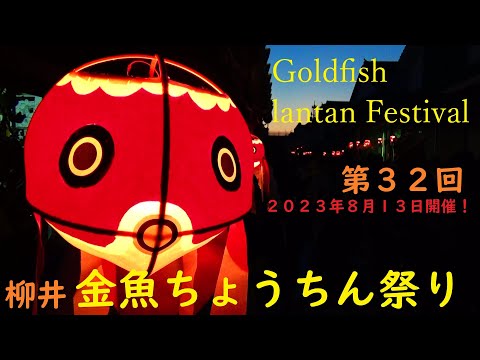 第３２回　 やない金魚ちょうちん祭り　２０２３ 　No,1085