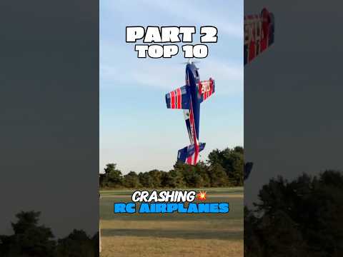 Top 10 RC Airplane CRASHES 😂 - Part 2