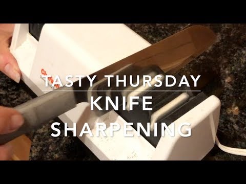 2 ways to sharpen knives - a Tasty Thursday video