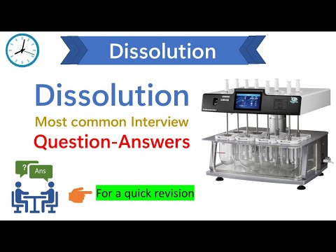 Dissolution interview question and answer|| Acceptance criteria for dissolution