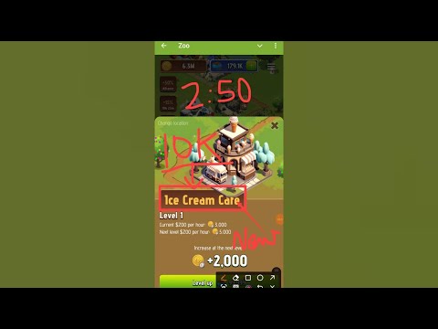 Zoo Ice Cream Cafe New Task | How To Collect 10000 Animal Feed Zoo | Zoo Rebus And Riddle Of The Day