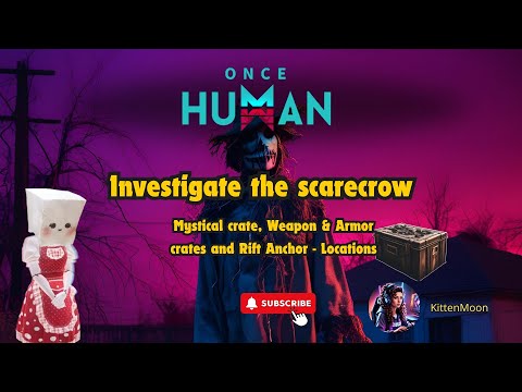 Once Human: Investigating the Haunted Scarecrow! 👻