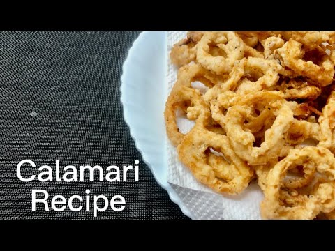 Easy way of cooking calamari/calamares