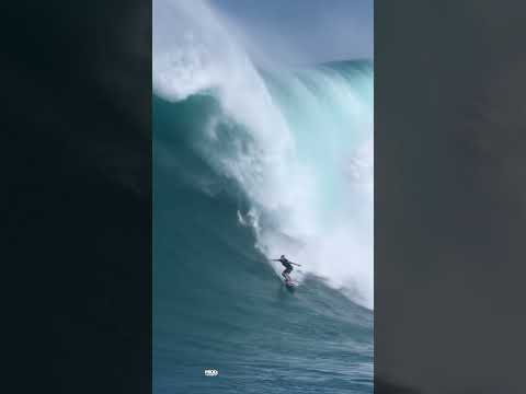 JAWS GIANT XXL BARREL RIDE - KAI LENNY #Shorts