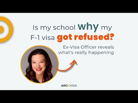 What will the Visa Officer think about your school during the F-1 visa interview?