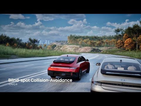 Blind-spot Collision-Avoidance Assist (BCA) | IONIQ 6 | How-to Hyundai Canada