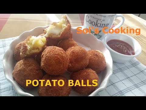 HOW TO MAKE POTATO CHEESE BALLS