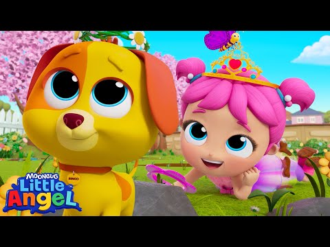 My Princess Routine 🩰👑 | Little Angel And Friends Kid Songs