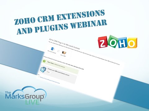 Zoho CRM Extensions and Plugins Webinar