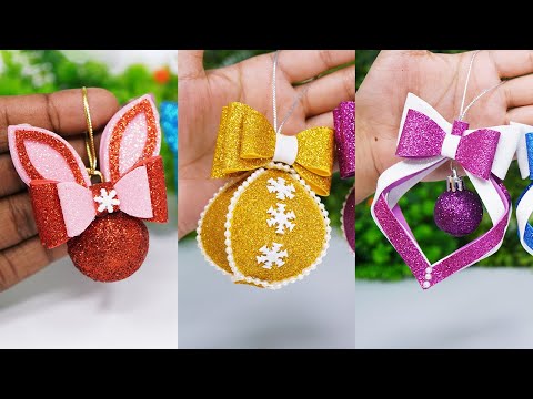 3 Ideas Christmas Craft🎅DIY Christmas Tree Decorations Ideas🎄Manualidades Navideños 2023