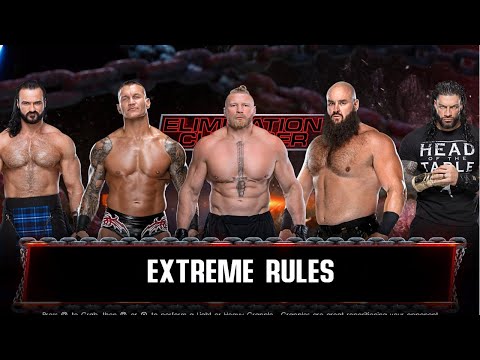 Extreme Rules Match | Fatal 5-Way | WWE Elimination Chamber Arena