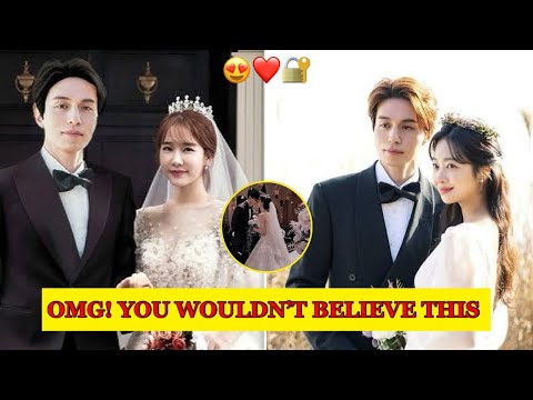 Lee Dong Wook and Yoo In Na Got Married, Wedding photos, Guests & Wedding Dress Goes Viral Online