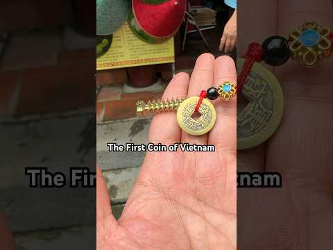 First coin of Vietnam #vietnamadventure #thingstodo #vietnamtravel #ytviral #ytshortsindia #ytshorts