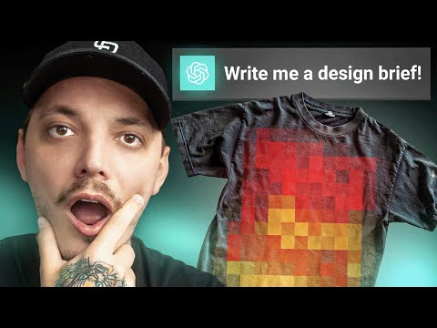 Chat GPT Told Me What To Design For A Day (Graphic Designer Vs AI)