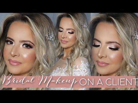 THE MOST INCREDIBLE BRIDAL MAKEUP TRANSFORMATION! | FT. Tartelette In Bloom Palette