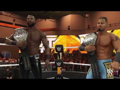 NXT TV Year 27 Trick Willams and Carmello Hayes vs Solo and  Umaga NXT Tag Ttile match