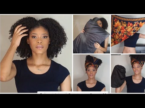 Nighttime Hair Routine for Natural Hair