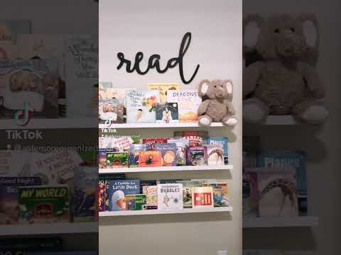 Kid's Book Organization Ideas