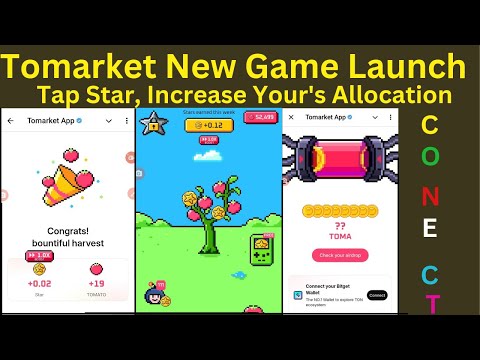 Tomarket 🍅 Airdrop Increase 🔥 With STAR 🌟 Collection || New Update Of Tomarket || Listing Confirm ||