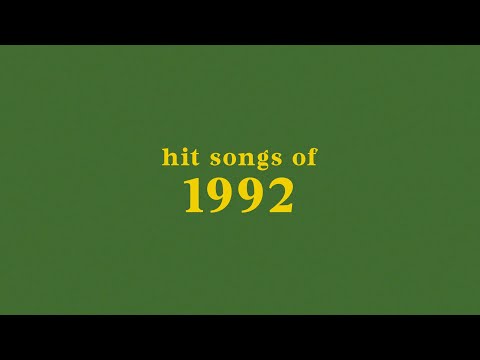 hit songs of 1992 + spotify playlist