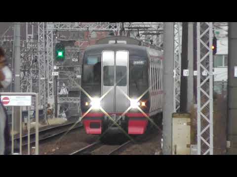 名鉄2200系2207F　快特新鵜沼ゆき栄生駅通過