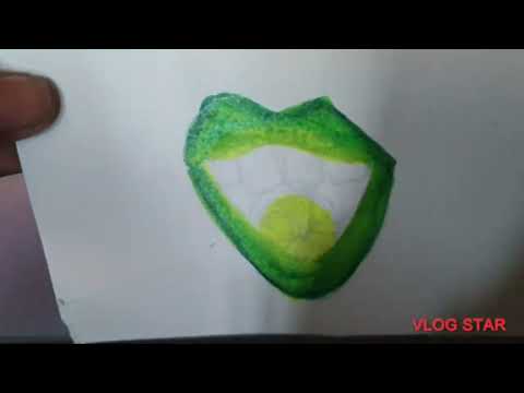 how to draw lime lips 💋! #tutorial #art #arrt #artworks #limelips#lime #arttutorial#lipart#howtodraw