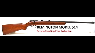 Remington Model 514 22 S/L/LR Review Price Evaluation What is the Value of a gun? 22 Ammo