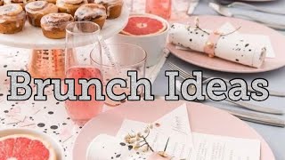 Brunch Party Ideas/ DIY Decor, Treats, and Much More!!