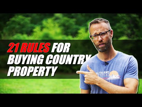 Principles to Buying Country Property