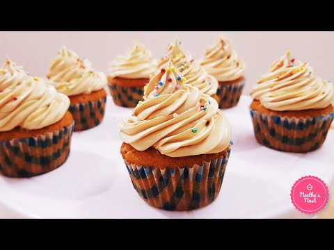 Home made Cupcakes | Soft & Fluffy Butterscotch Cupcakes | Simple Cupcake Recipe