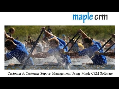 Maple CRM - Field Service Mobile Application