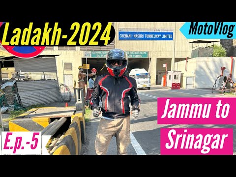 Jammu To Srinagar का रास्ता पूरा जाम | Ladakh 2024| E.p.-5| #bigwing #ladakh #adventure #biker 😍