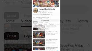 Sunday Shoutouts...@kasualtoycollector @CaseFreshPod #supportyoutubers  #subscribe