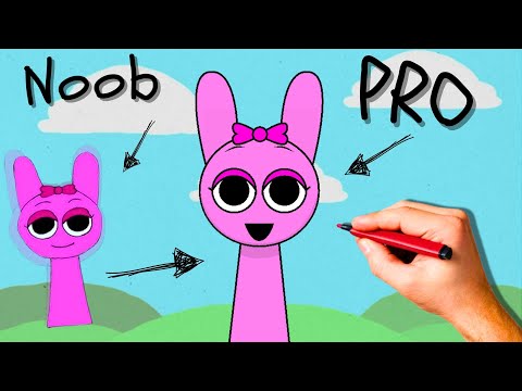 Draw Sprunki PINKI: Fun INCREDIBOX Tutorial for Kids! 🎨🎀