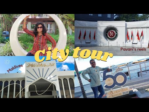 Maldives city 🏙️ tour #male city tour #vlog