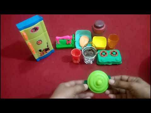 Unboxing mini Plastic kitchen set.Comolete Miniature Plastic kitchen set.#Miniature#Unboxing