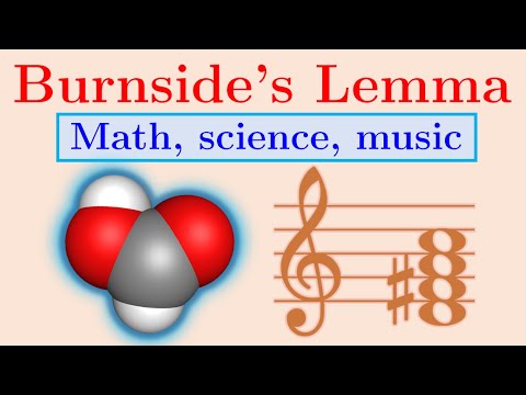 Burnside's Lemma (Part 2) - combining math, science and music