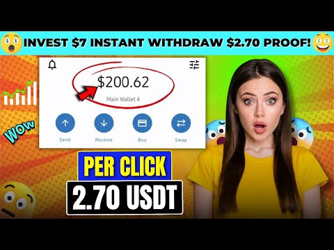 INVEST $7 DAILY WITHDRAW $2.70 (🔥PROOF) : (DO NOT MISS❌) USDT MINING WEBSITE 🚀 HIGH PROFIT WEBSITE 🎁