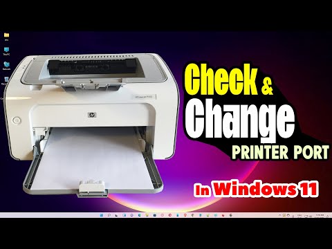 How to Check and Change Printer Port in Windows 11 PC or Laptop