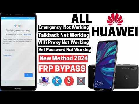 All Huawei FRP Unlock 2024 Google Account Bypass Emergency Not Working DUB LX1 Frp Unlock Easy mode