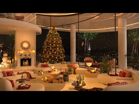 Holiday Jazz Haven 2025 🎄 Luxury Penthouse Serenity with Smooth Melodies for Relaxation & Focus